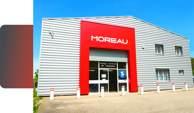 photo du magasin Moreau à Saint Genis Laval - version desktop et tablette